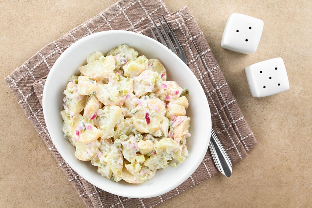 Ensalada de papa fría, una forma simple de aprovechar el almidón resistente
