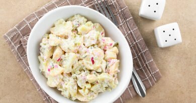 Ensalada de papa fría, una forma simple de aprovechar el almidón resistente