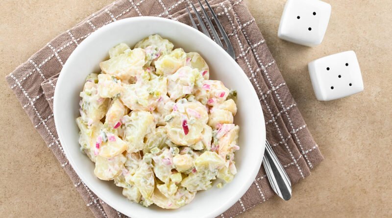 Ensalada de papa fría, una forma simple de aprovechar el almidón resistente