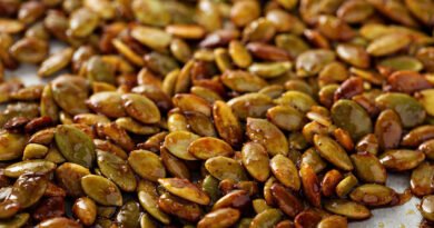 Semillas de calabaza tostadas y especiadas