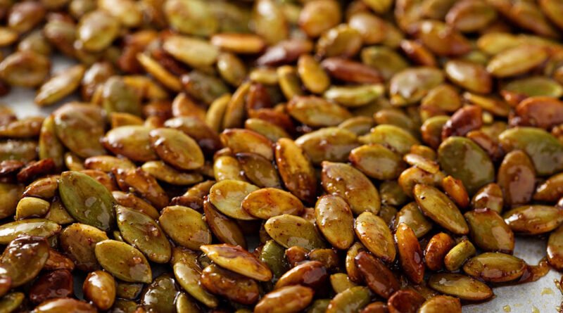 Semillas de calabaza tostadas y especiadas