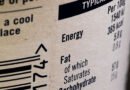 Información nutricional en la etiqueta de un envase de alimento