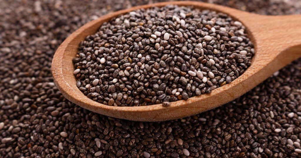 Semillas de chía, superalimento rico en omega 3