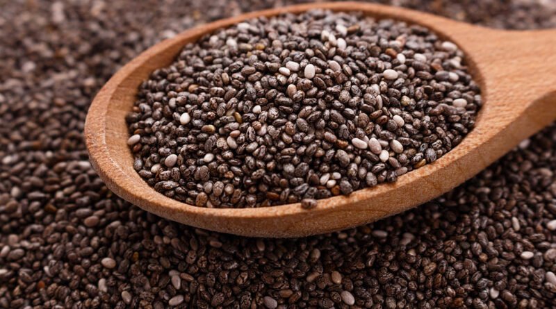 Semillas de chía, superalimento rico en omega 3